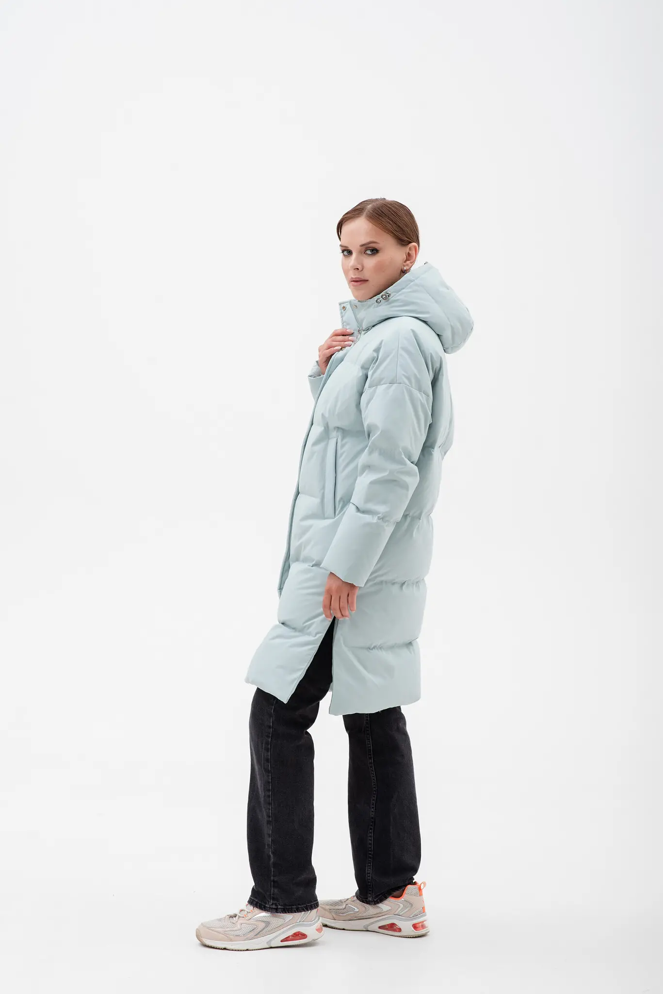Geaca cu puf pentru femei — Artizana Fashion, foto 7