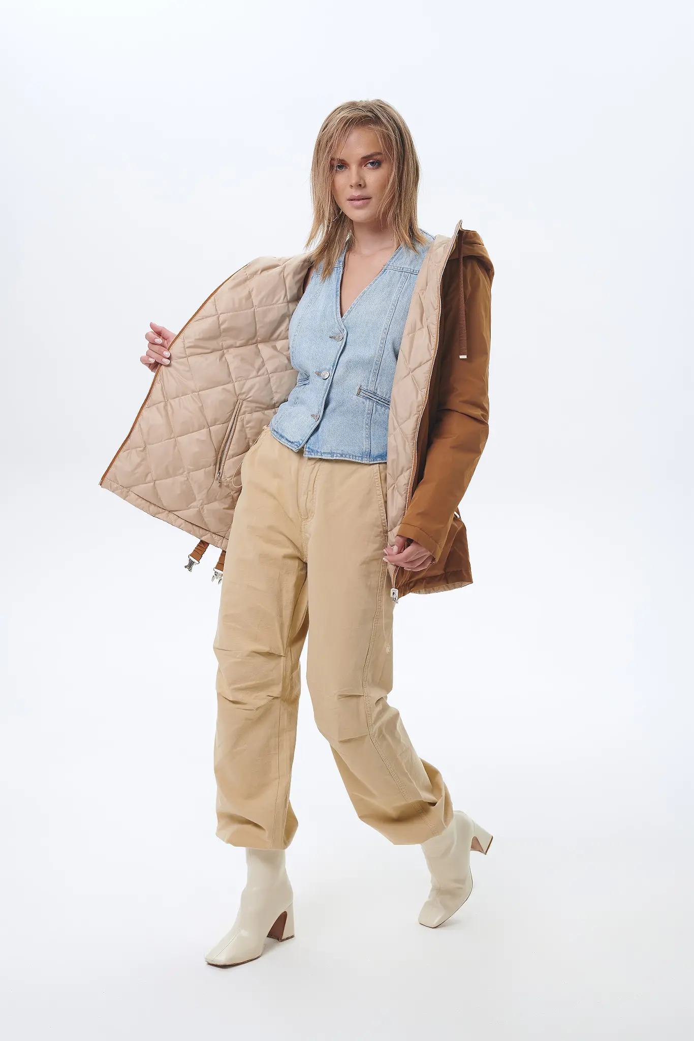 Geaca cu puf pentru femei — Artizana Fashion, foto 3