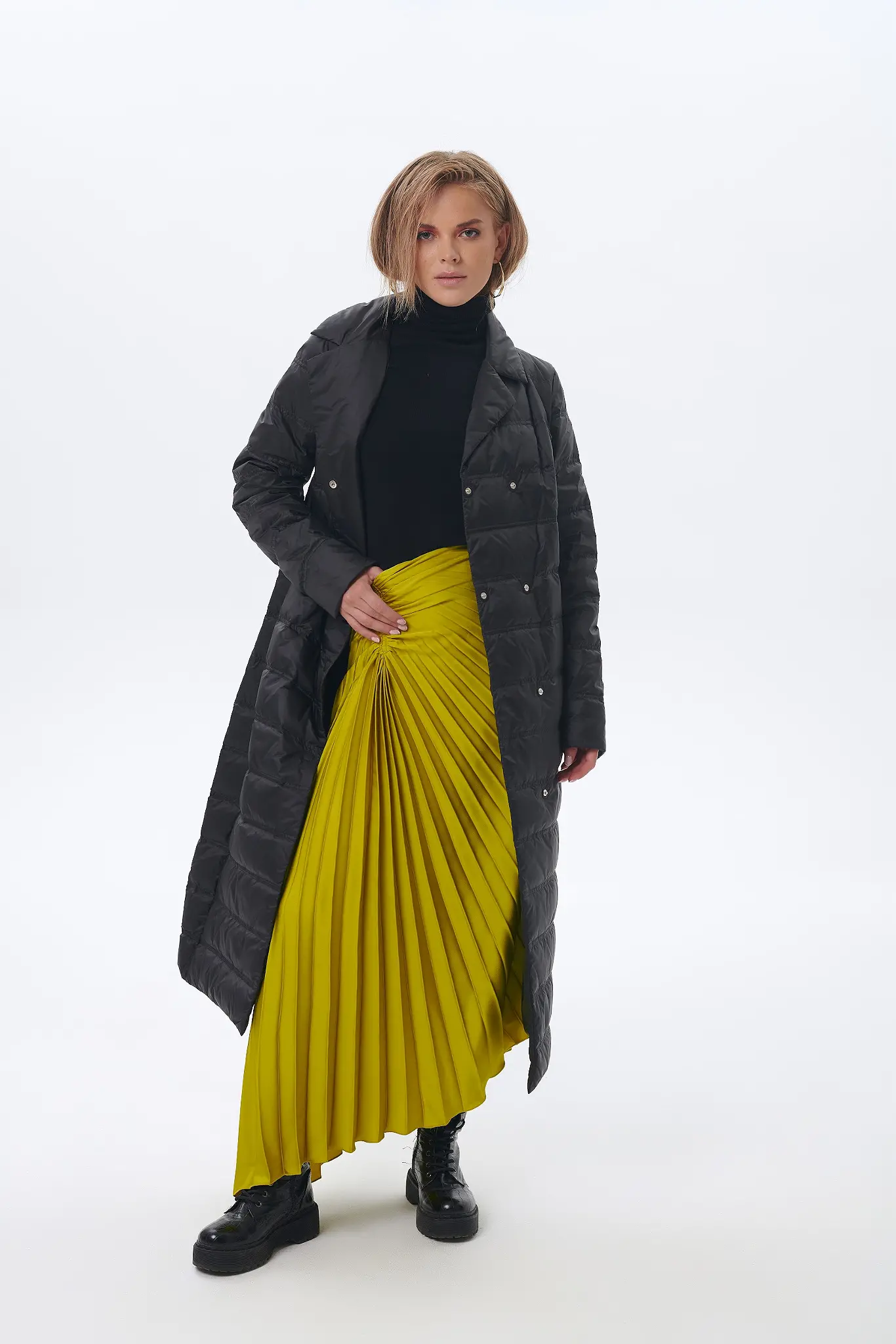 Trenci cu puf pentru femei — Artizana Fashion, foto 5