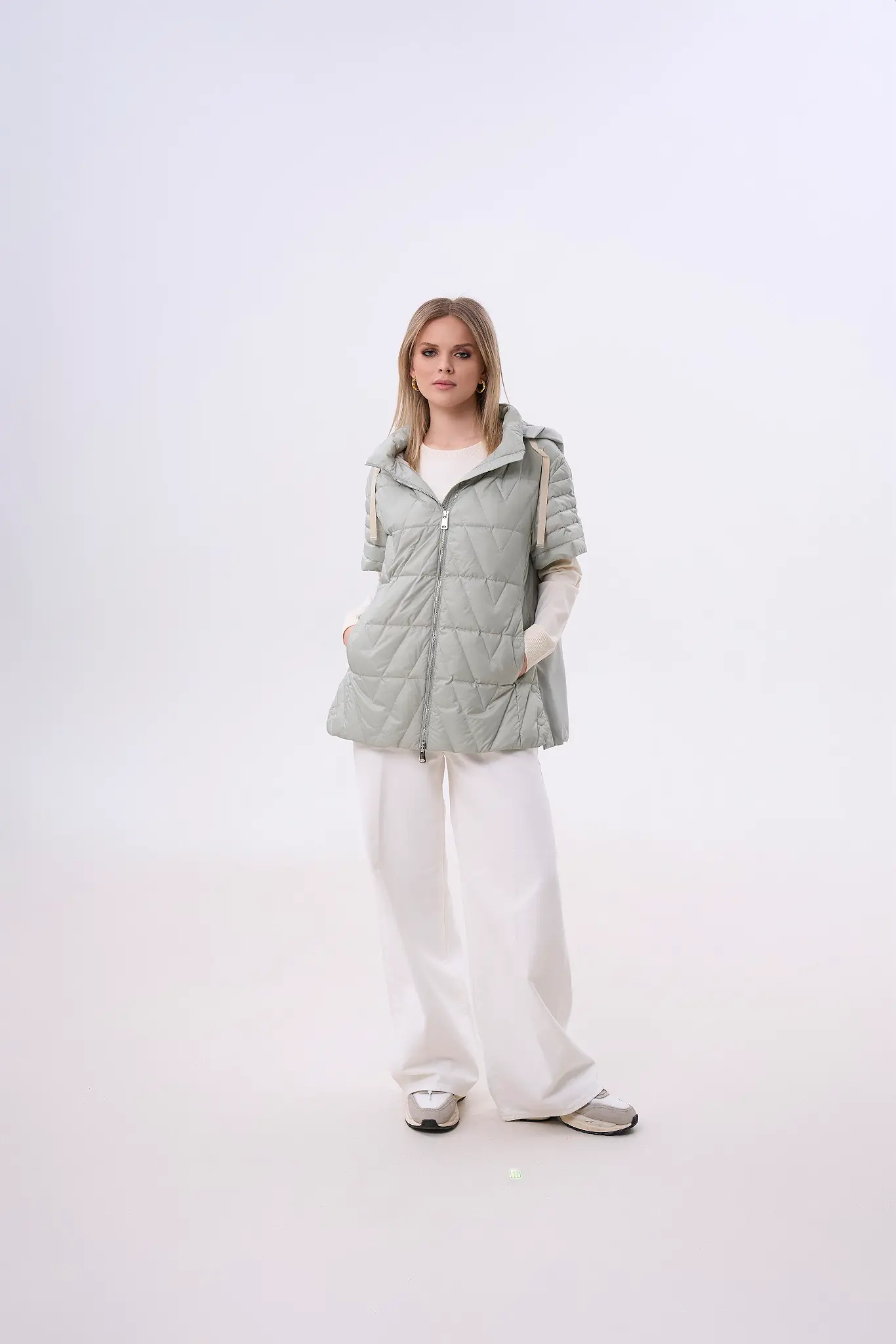 Vestă cu puf pentru femei — Artizana Fashion, foto 1