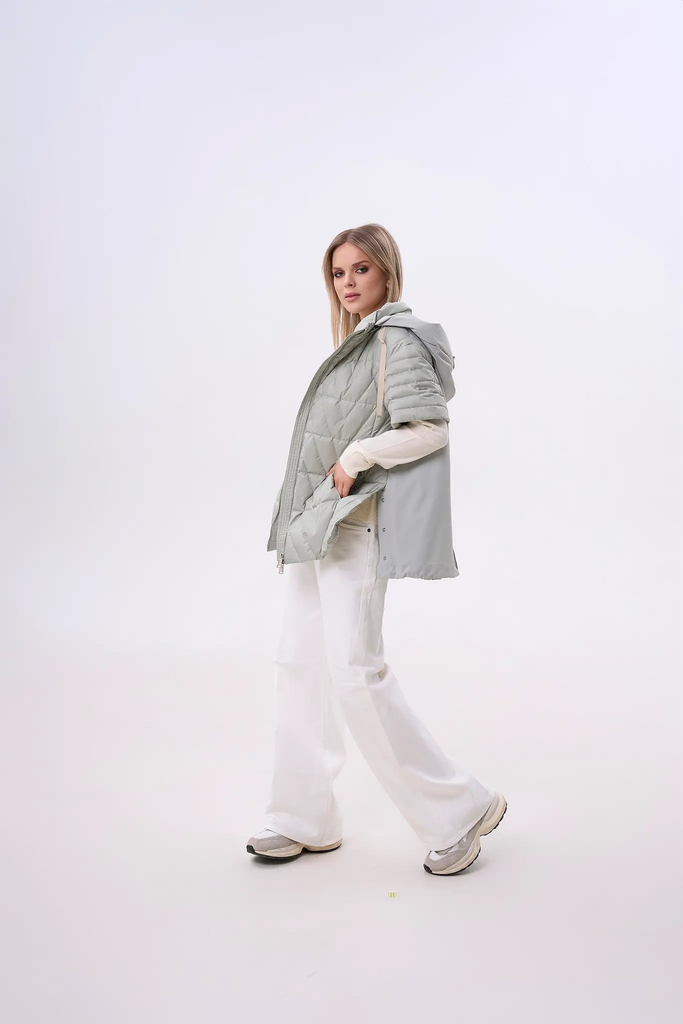 Vestă cu puf pentru femei — Artizana Fashion, foto 2