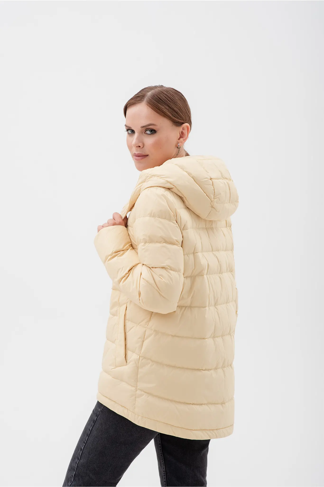 Geaca cu puf pentru femei — Artizana Fashion, foto 4