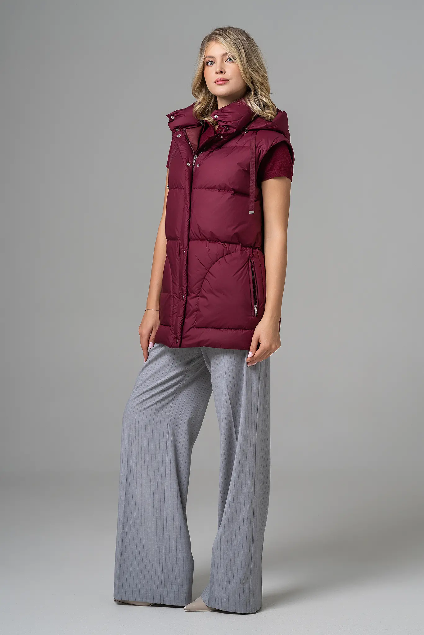 Vestă cu puf pentru femei — Artizana Fashion, foto 4