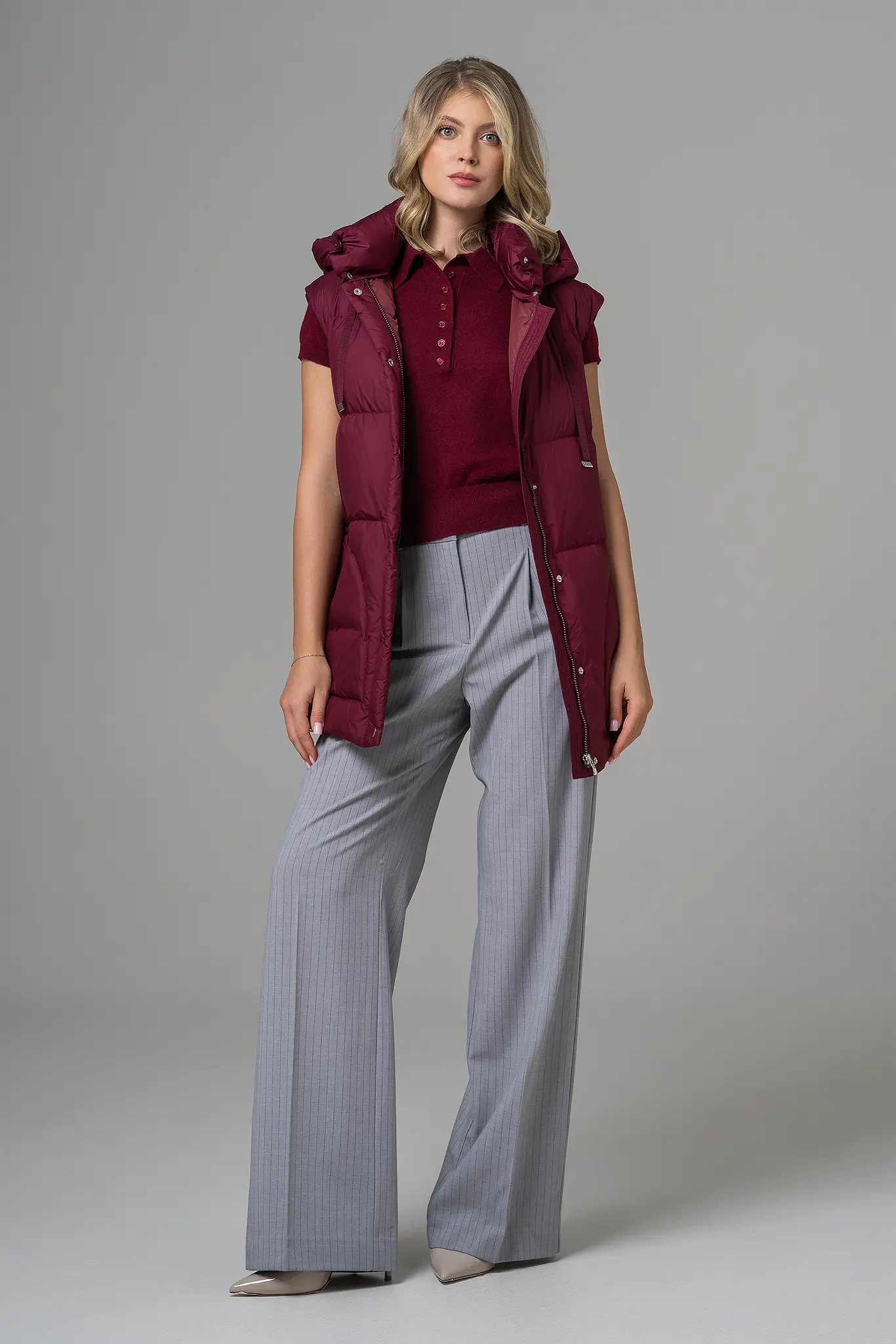Vestă cu puf pentru femei — Artizana Fashion, foto 5