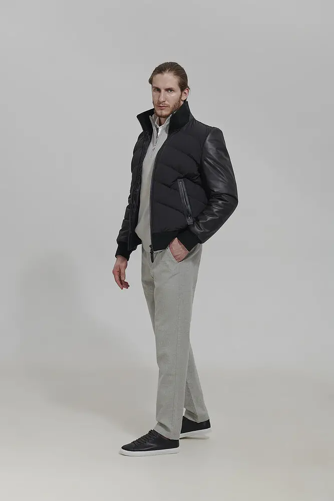 Geaca din piele pentru barbati — Artizana Fashion, foto 2