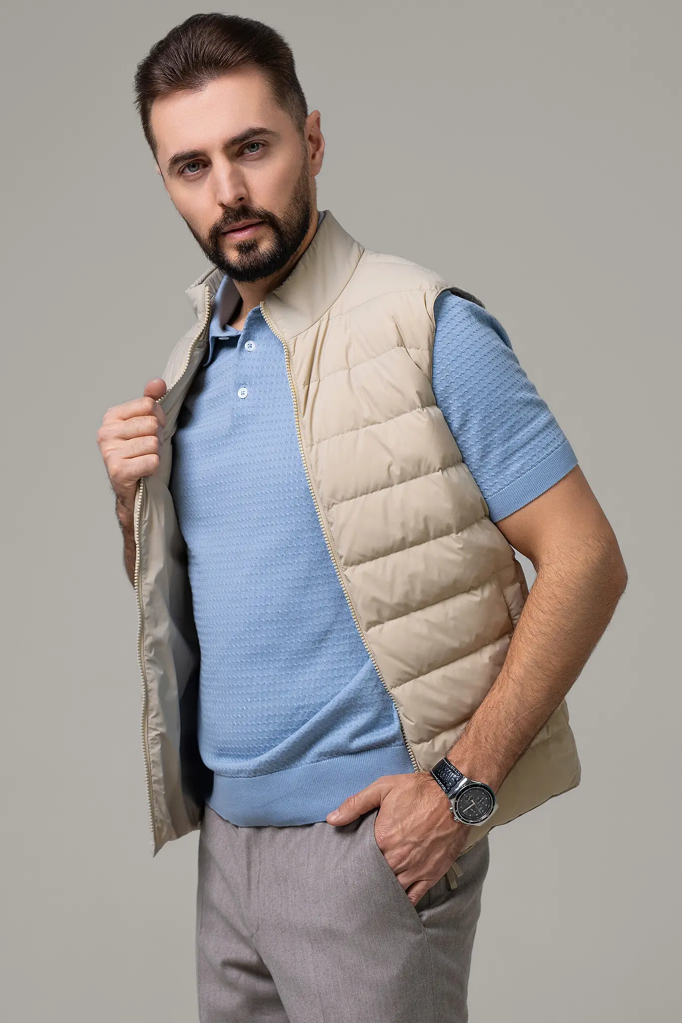 Vestă pentru bărbați — Artizana Fashion, foto 3