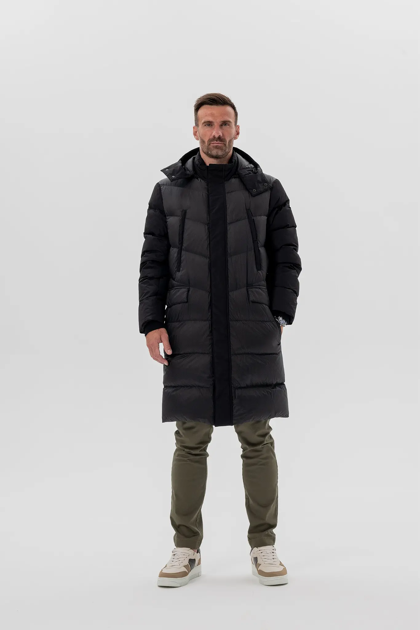 Geacă cu puf pentru bărbați — Artizana Fashion, foto 1