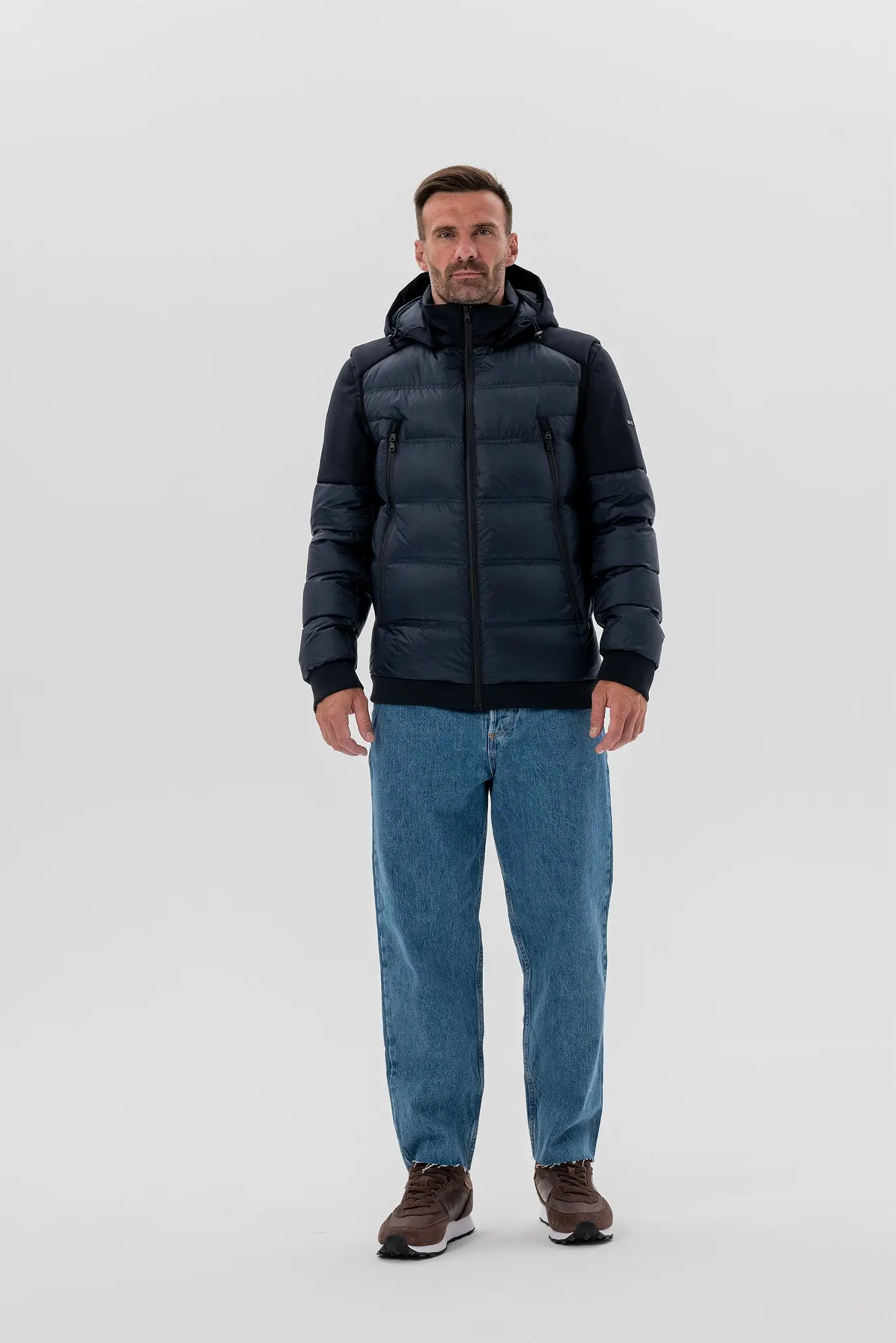 Geacă cu puf pentru bărbați — Artizana Fashion, foto 1