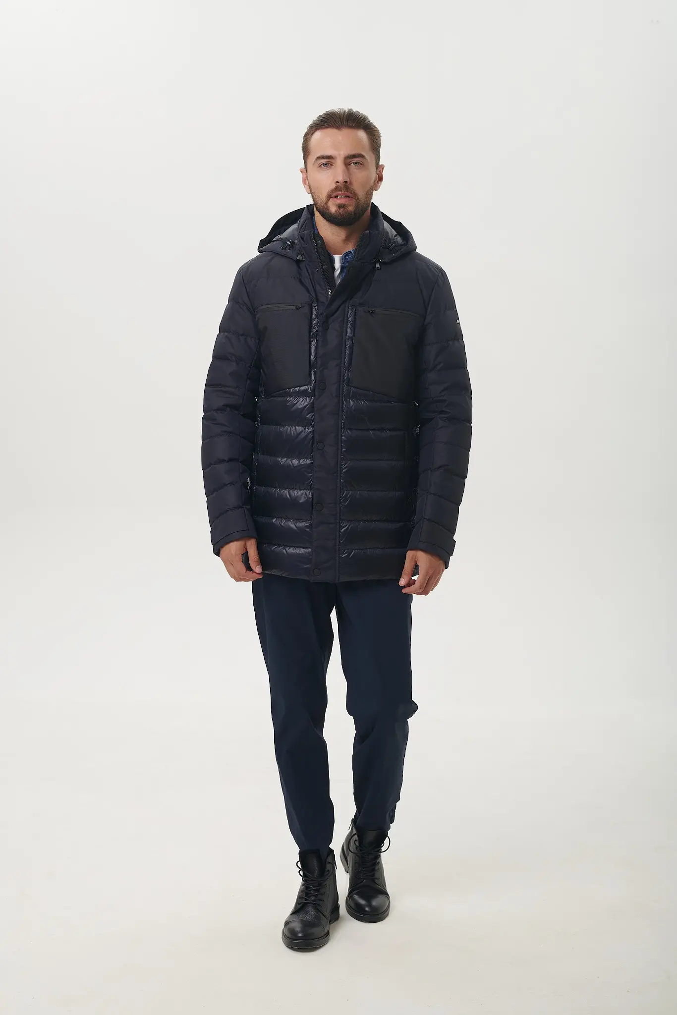 Geacă cu puf pentru bărbați — Artizana Fashion, foto 2