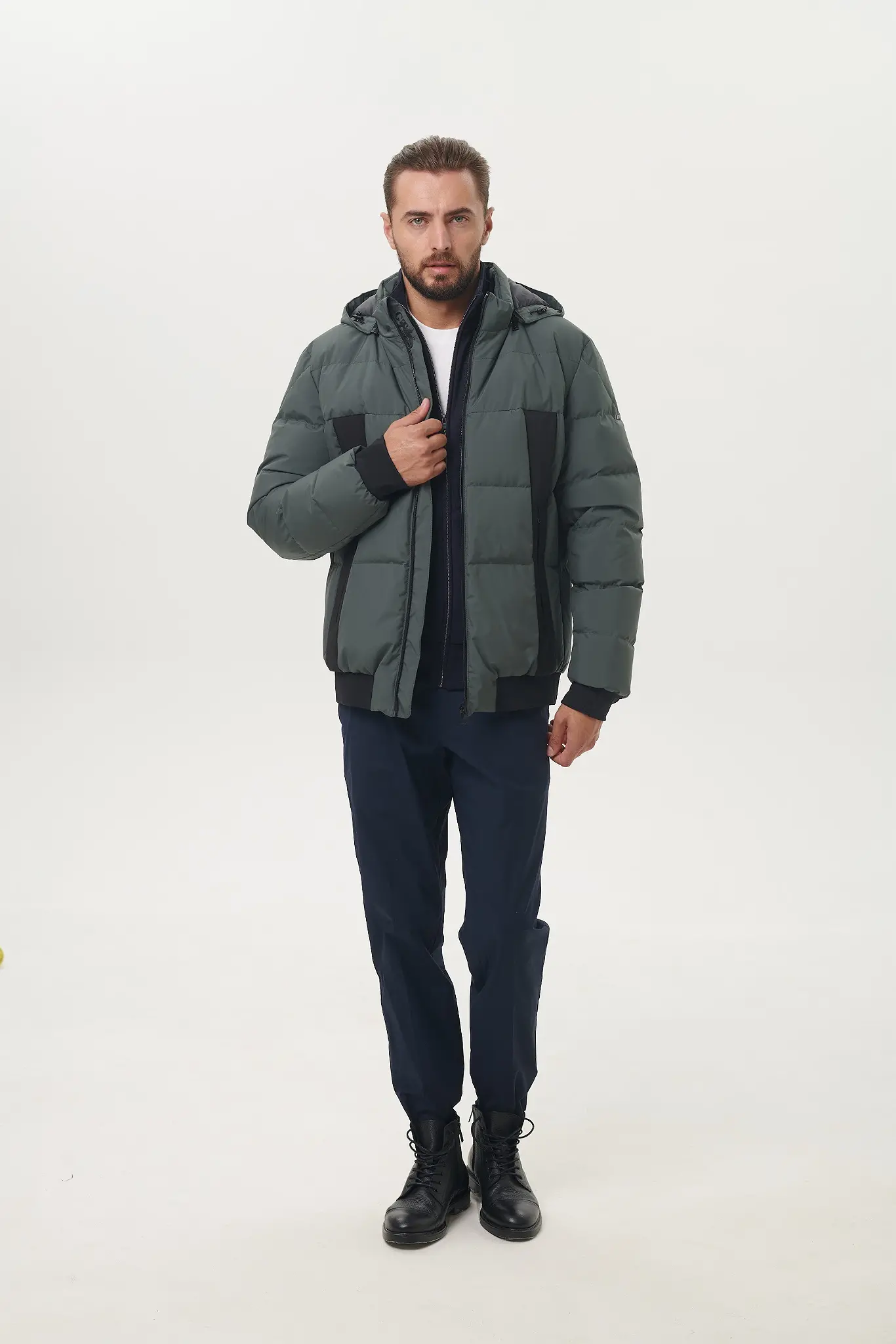 Geacă cu puf pentru bărbați — Artizana Fashion, foto 1
