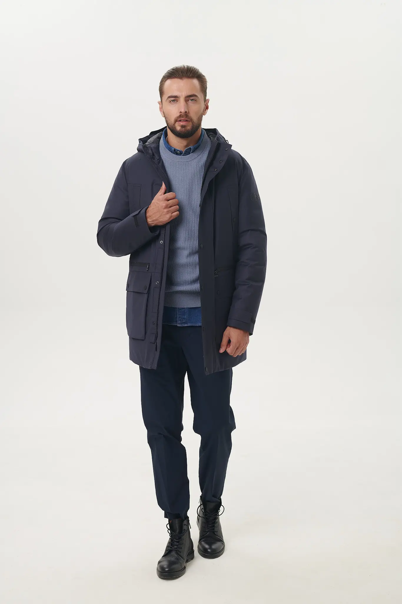 Geacă cu puf pentru bărbați — Artizana Fashion, foto 1