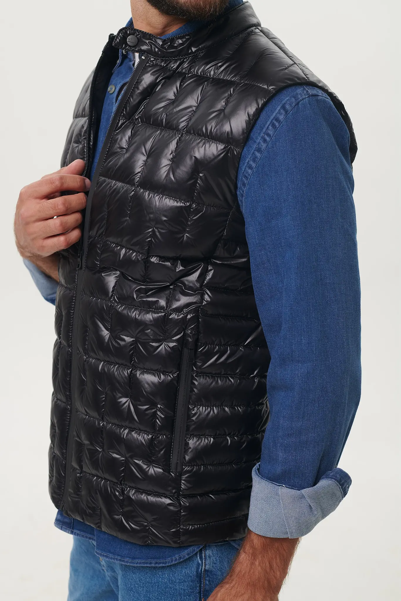 Vestă cu puf pentru bărbați — Artizana Fashion, foto 4