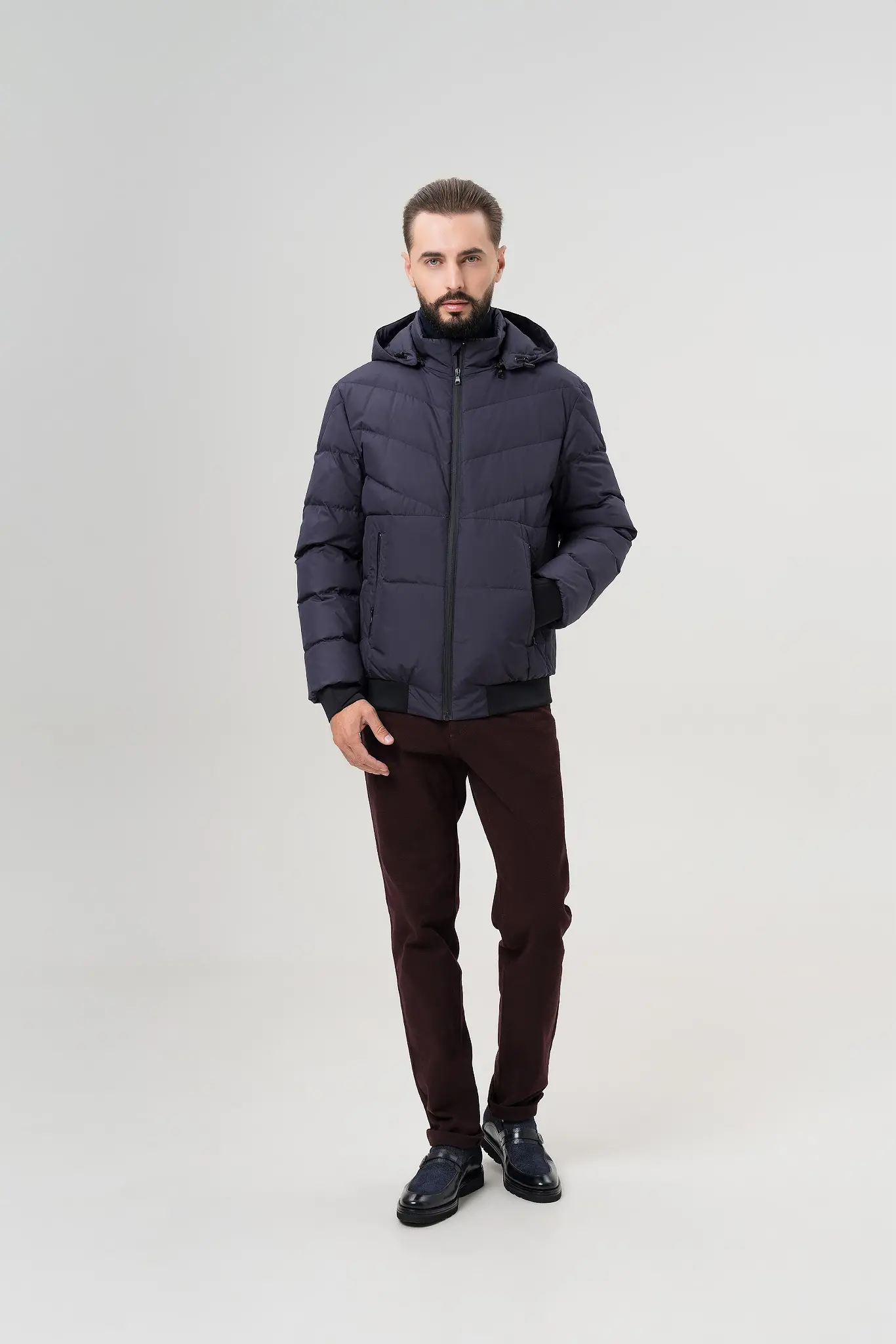 Geacă cu puf pentru bărbați — Artizana Fashion, foto 4