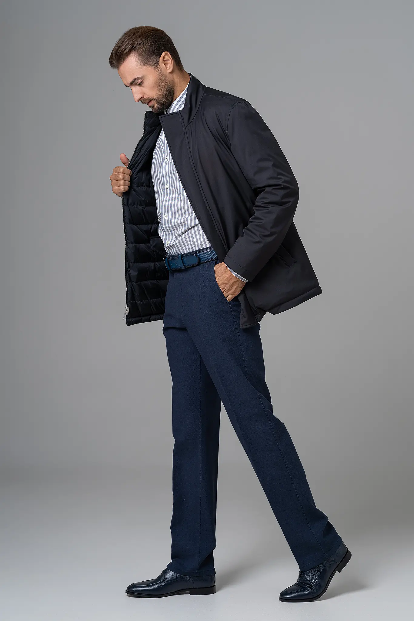 Geacă cu puf pentru bărbați — Artizana Fashion, foto 4