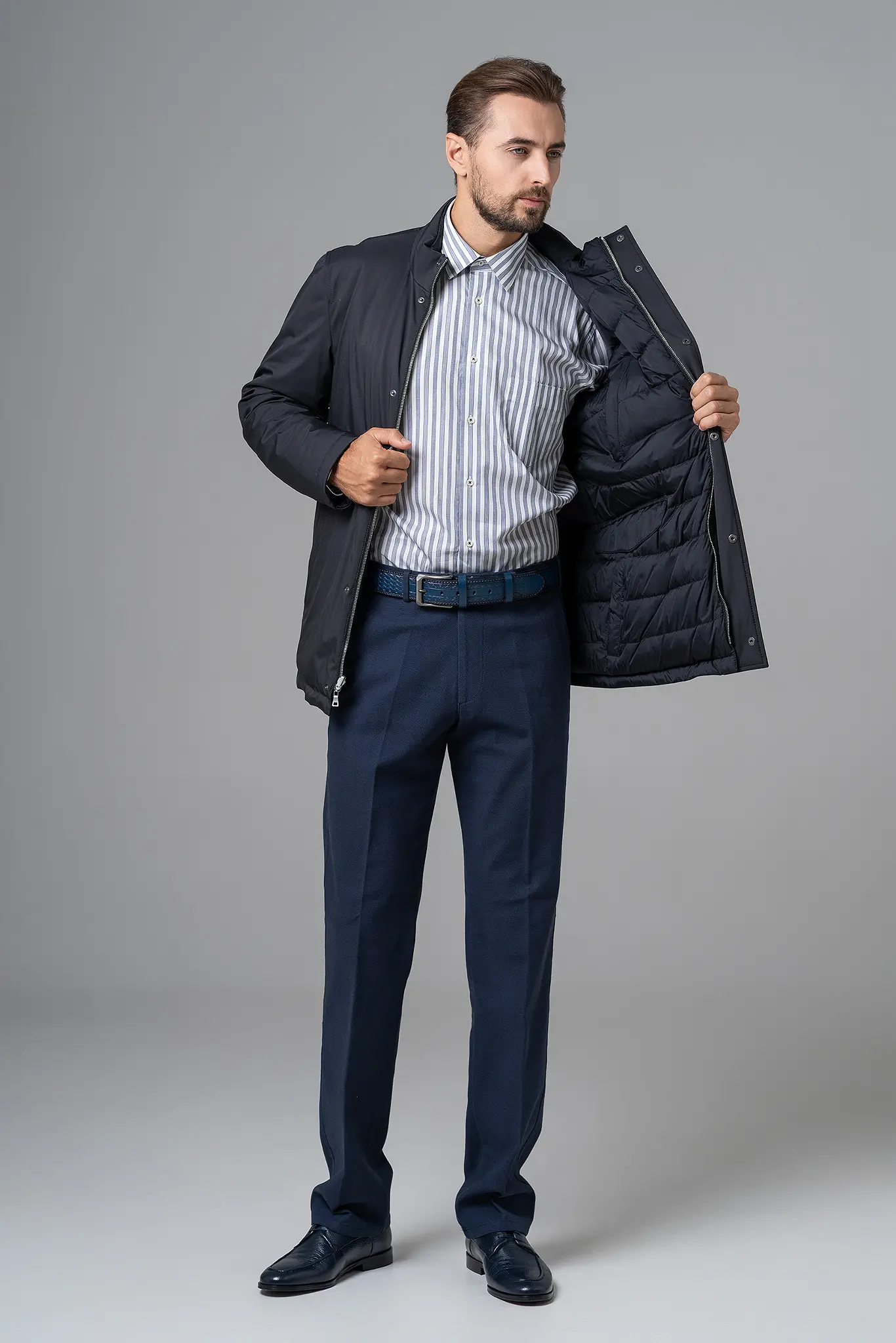 Geacă cu puf pentru bărbați — Artizana Fashion, foto 6