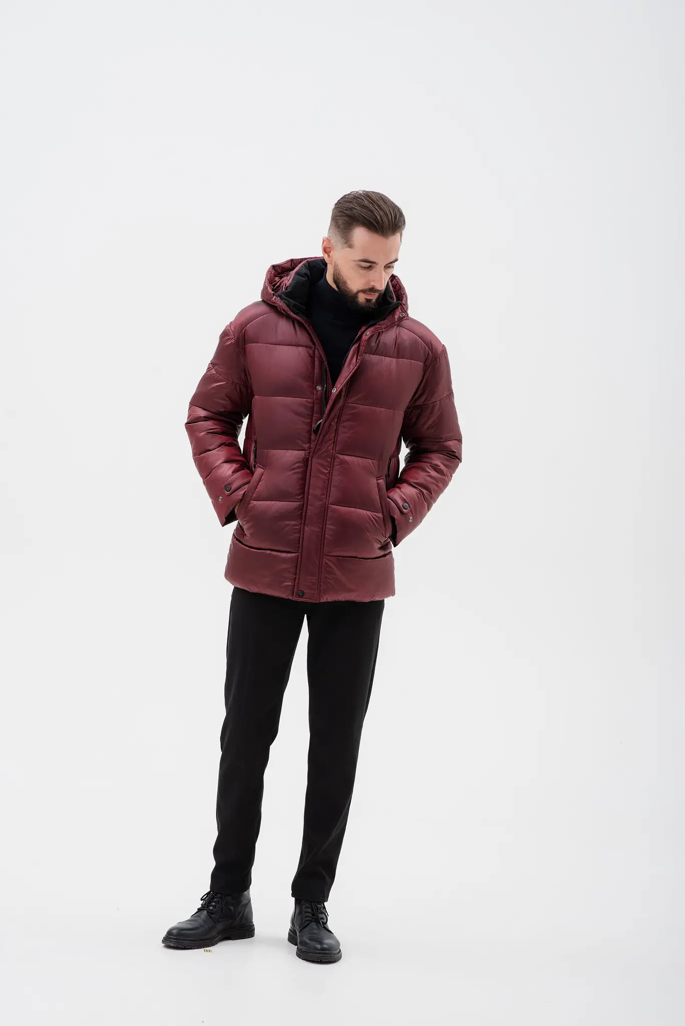 Geacă cu puf pentru bărbați — Artizana Fashion, foto 1