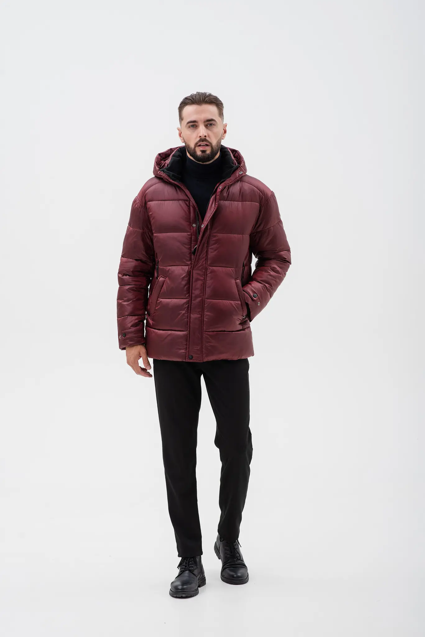Geacă cu puf pentru bărbați — Artizana Fashion, foto 2
