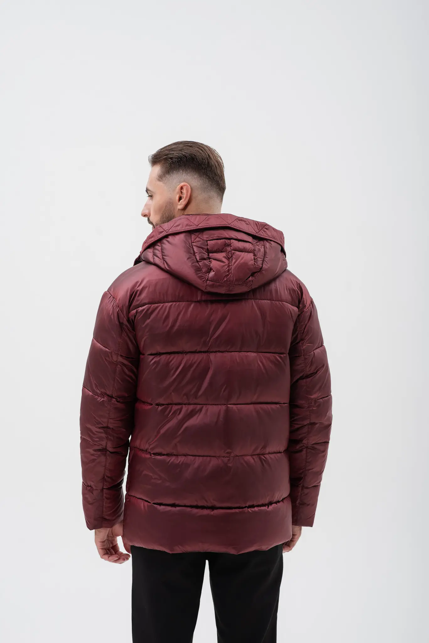 Geacă cu puf pentru bărbați — Artizana Fashion, foto 5