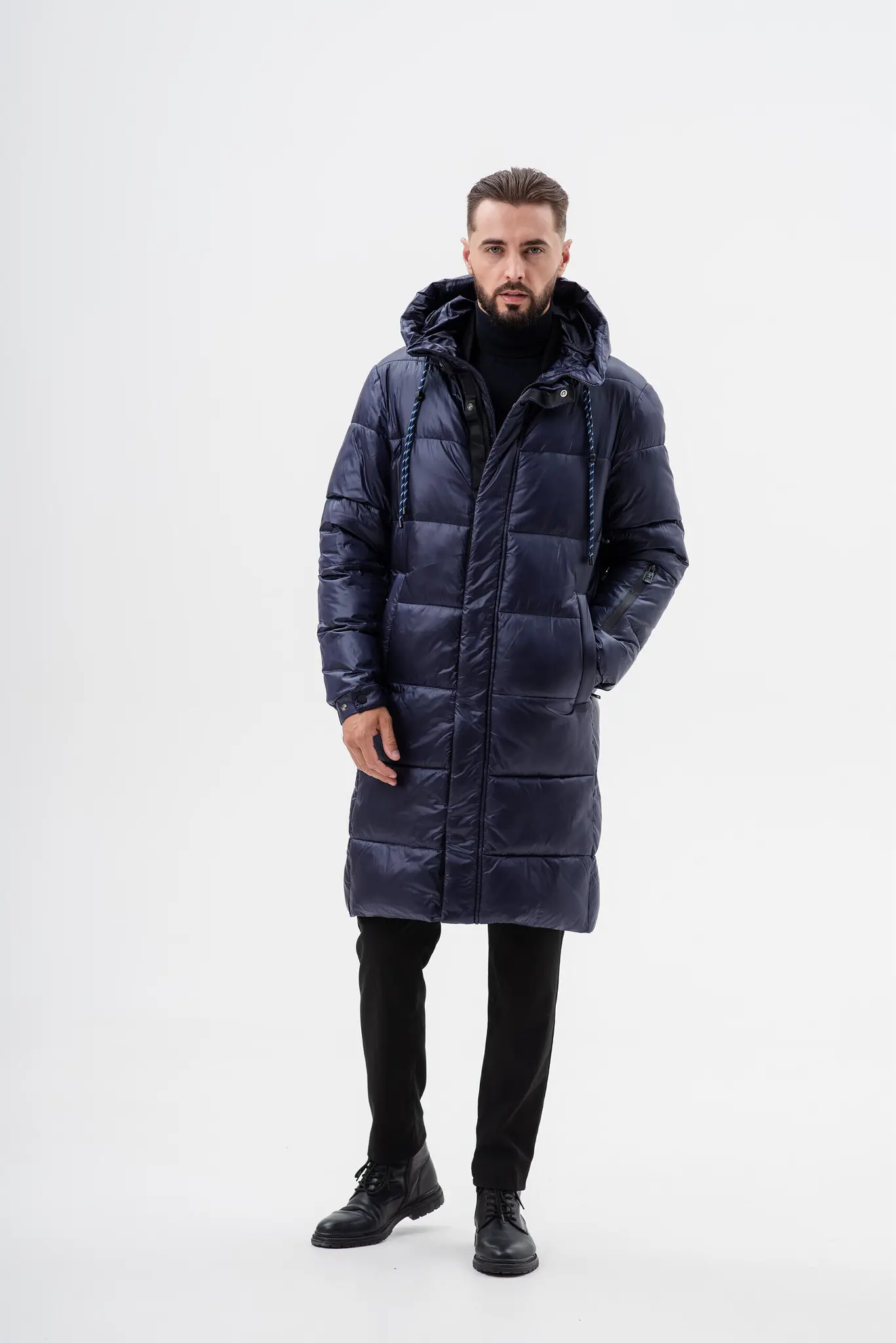 Geacă cu puf pentru bărbați — Artizana Fashion, foto 5
