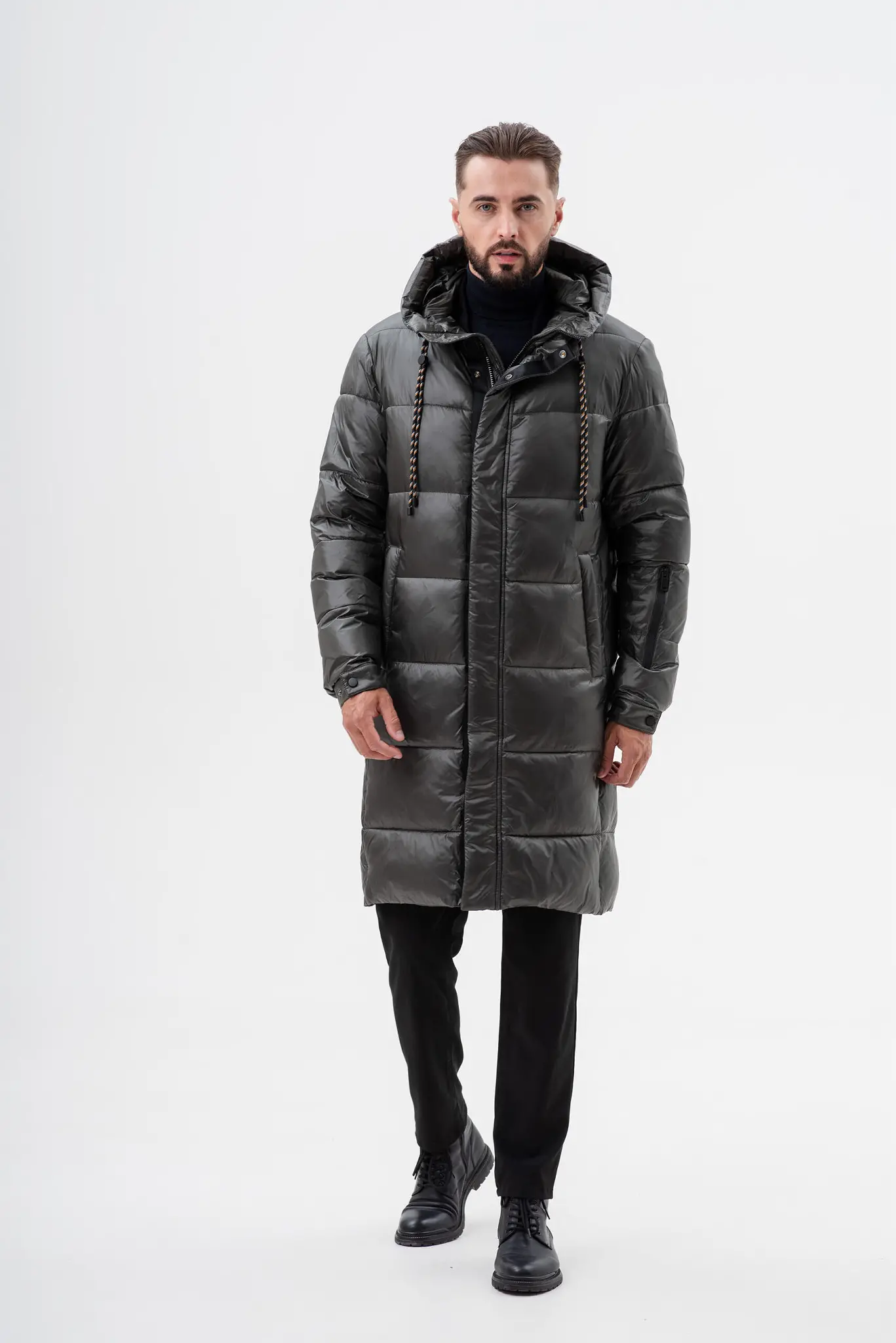 Geacă cu puf pentru bărbați — Artizana Fashion, foto 6