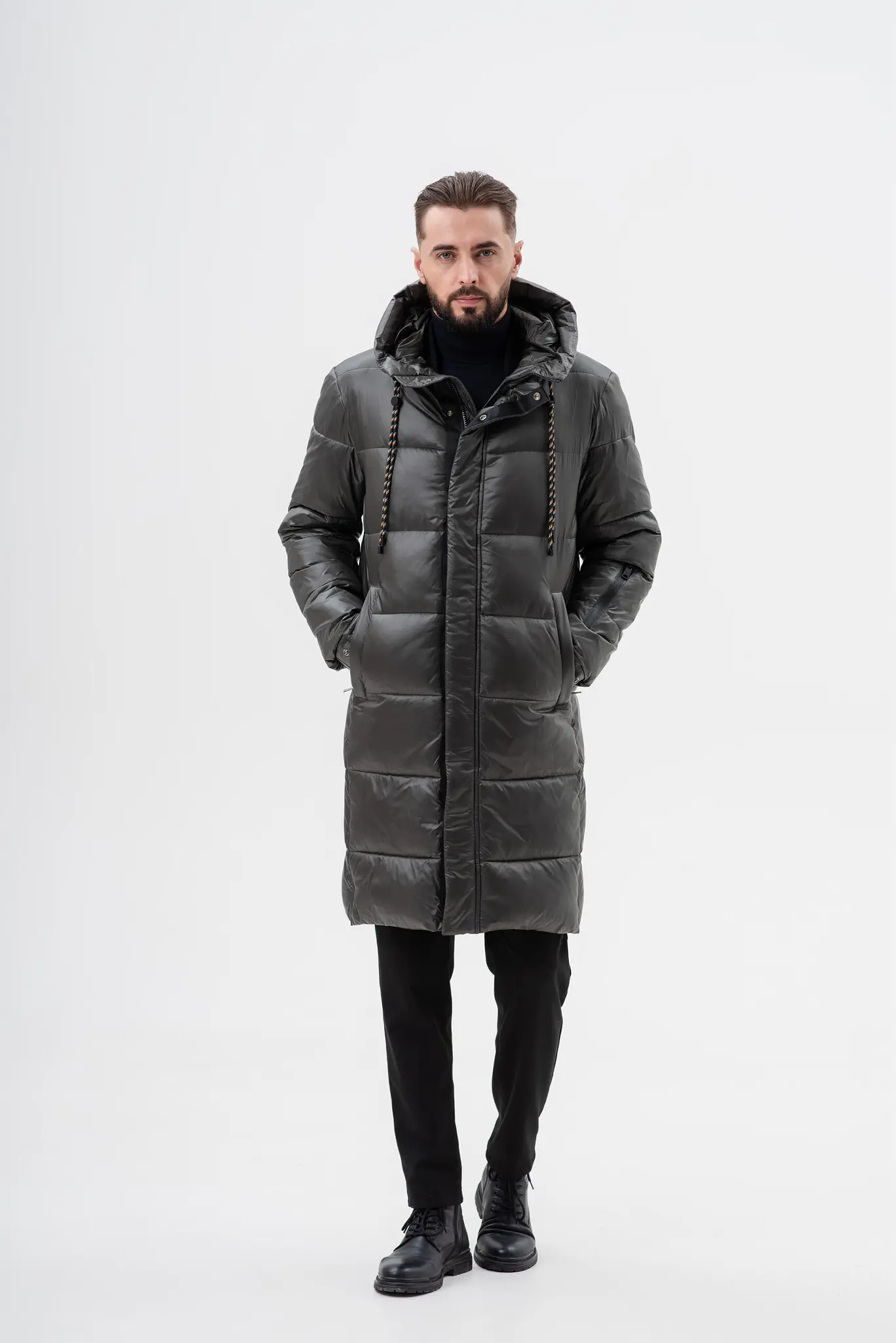 Geacă cu puf pentru bărbați — Artizana Fashion, foto 9