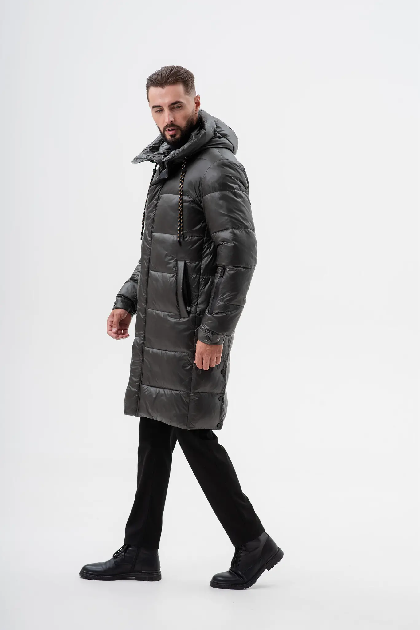 Geacă cu puf pentru bărbați — Artizana Fashion, foto 11