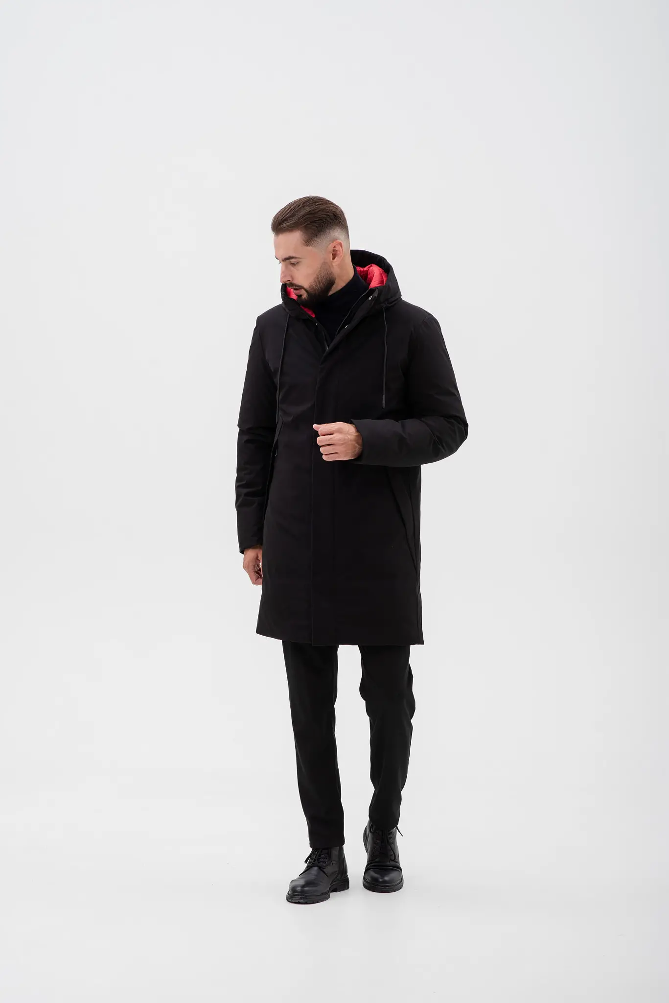 Geacă cu puf pentru bărbați — Artizana Fashion, foto 4