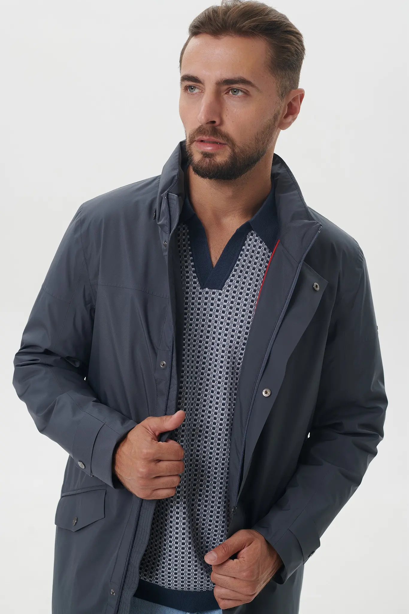Geacă cu puf pentru bărbați — Artizana Fashion, foto 6