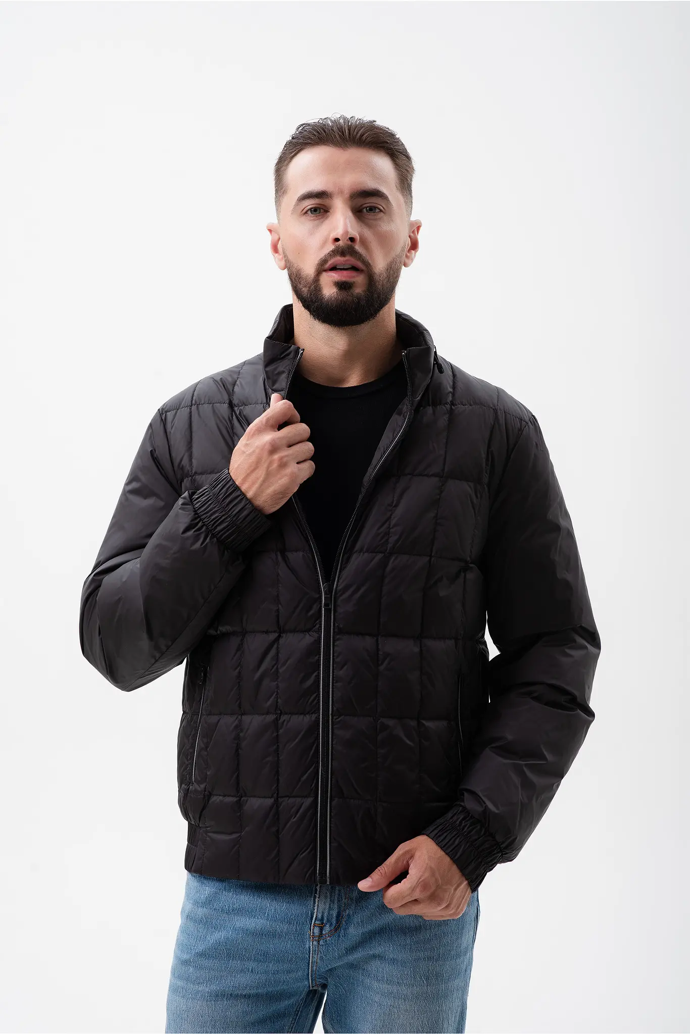 Geacă cu puf pentru bărbați — Artizana Fashion, foto 5