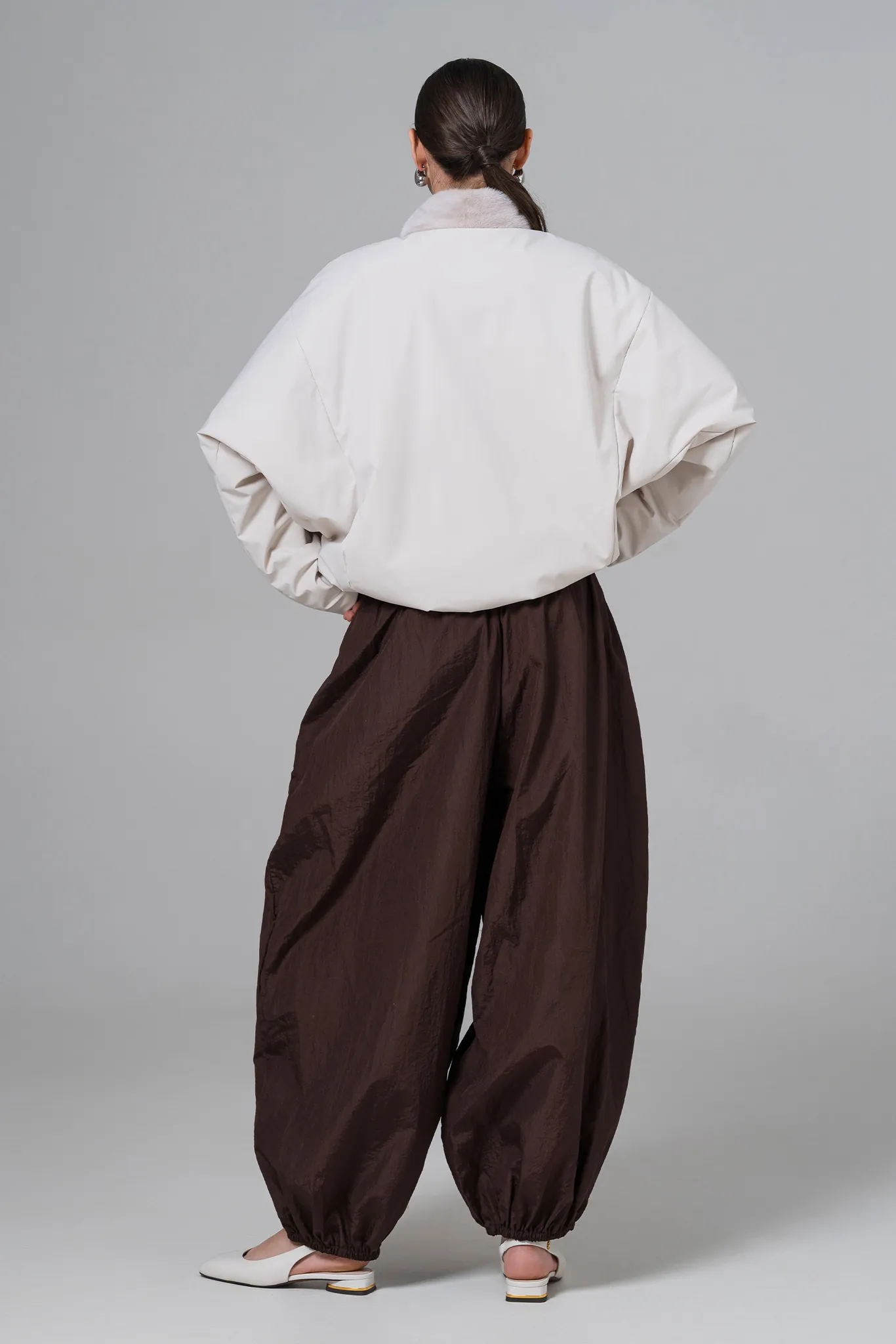 Geacă cu blană naturală pentru femei - Artizana Fashion, foto 3