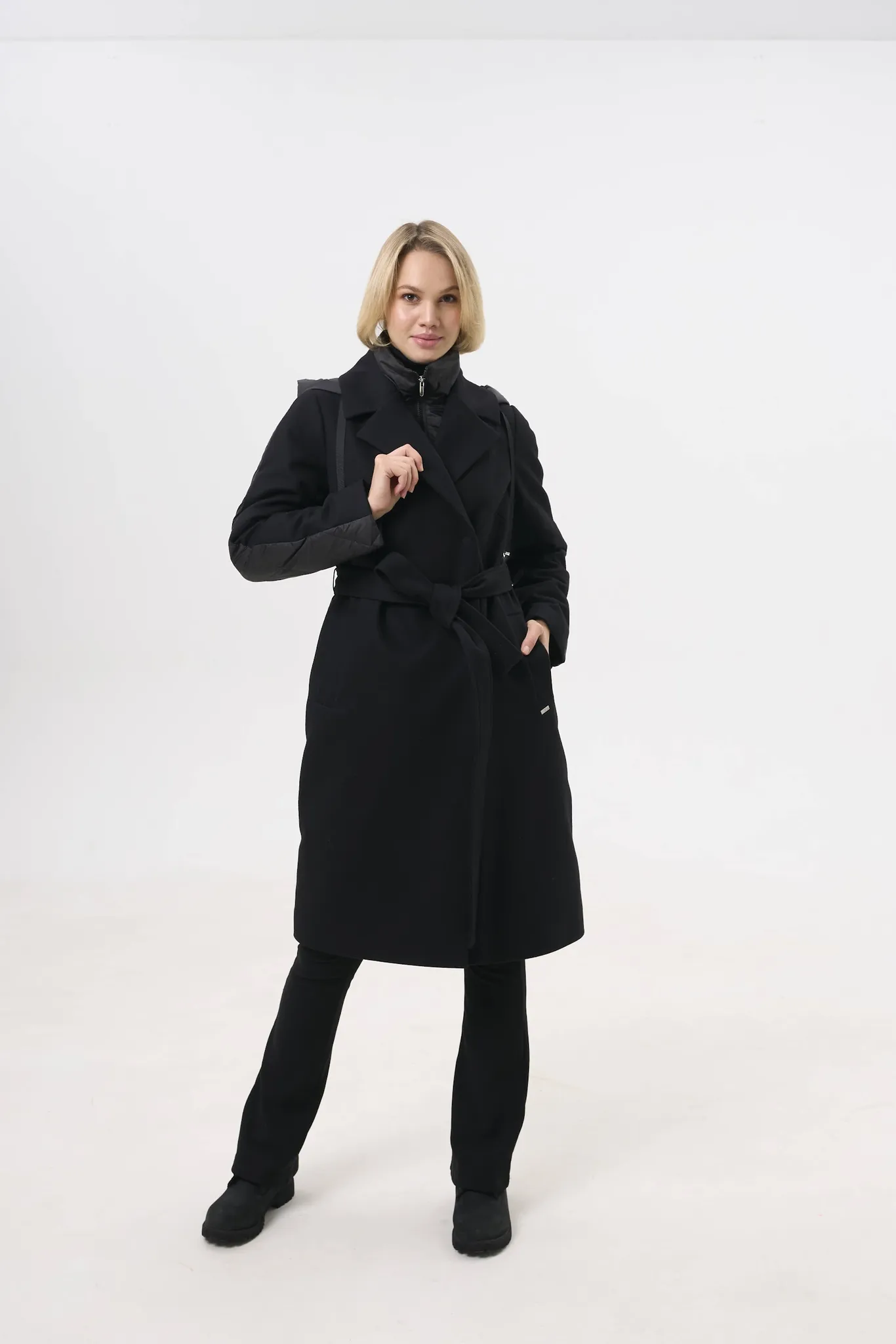 Palton cu puf pentru femei — Artizana Fashion, foto 1