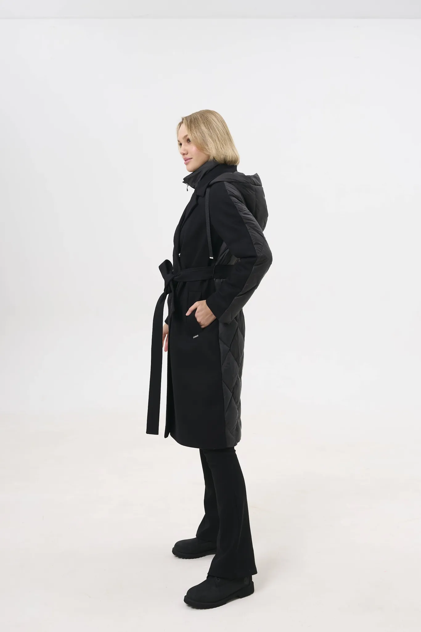 Palton cu puf pentru femei — Artizana Fashion, foto 2