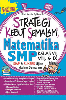 Strategi Kebut Semalam Matematika Smp Kelas 7 Edutore By Gramedia