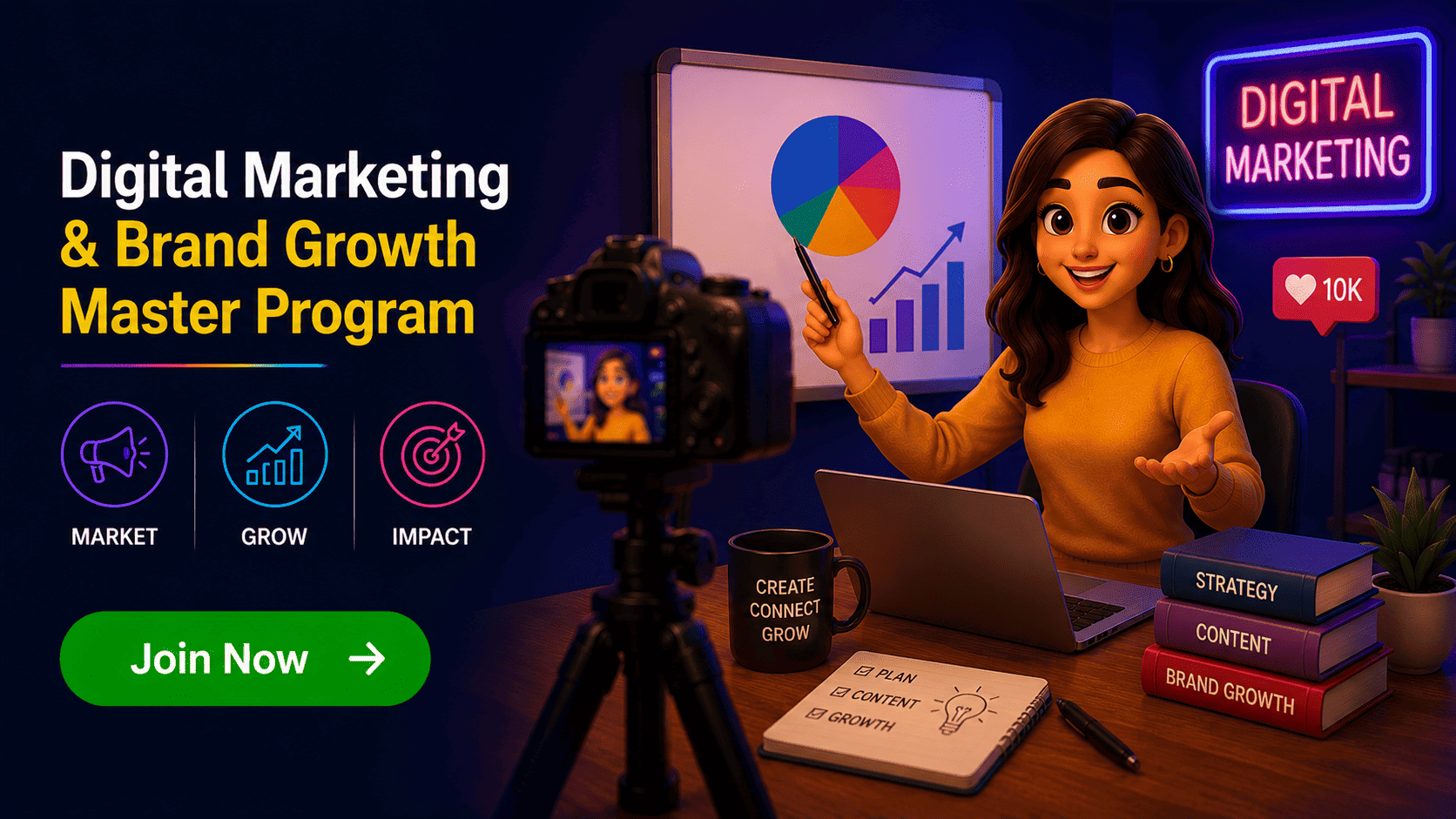 Digital Marketing & Brand Growth Master Program