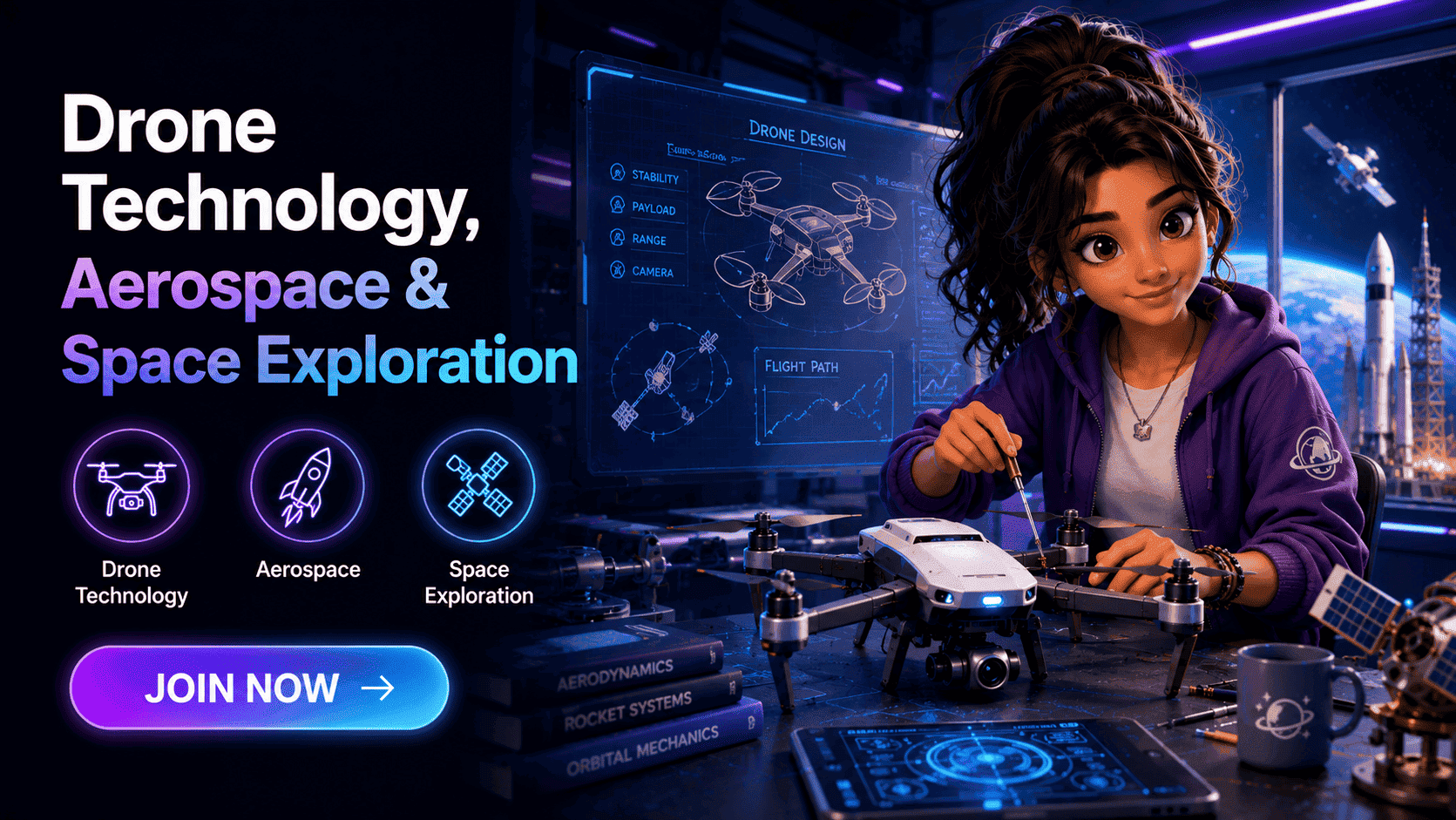 Drone Technology, Aerospace & Space Exploration Program