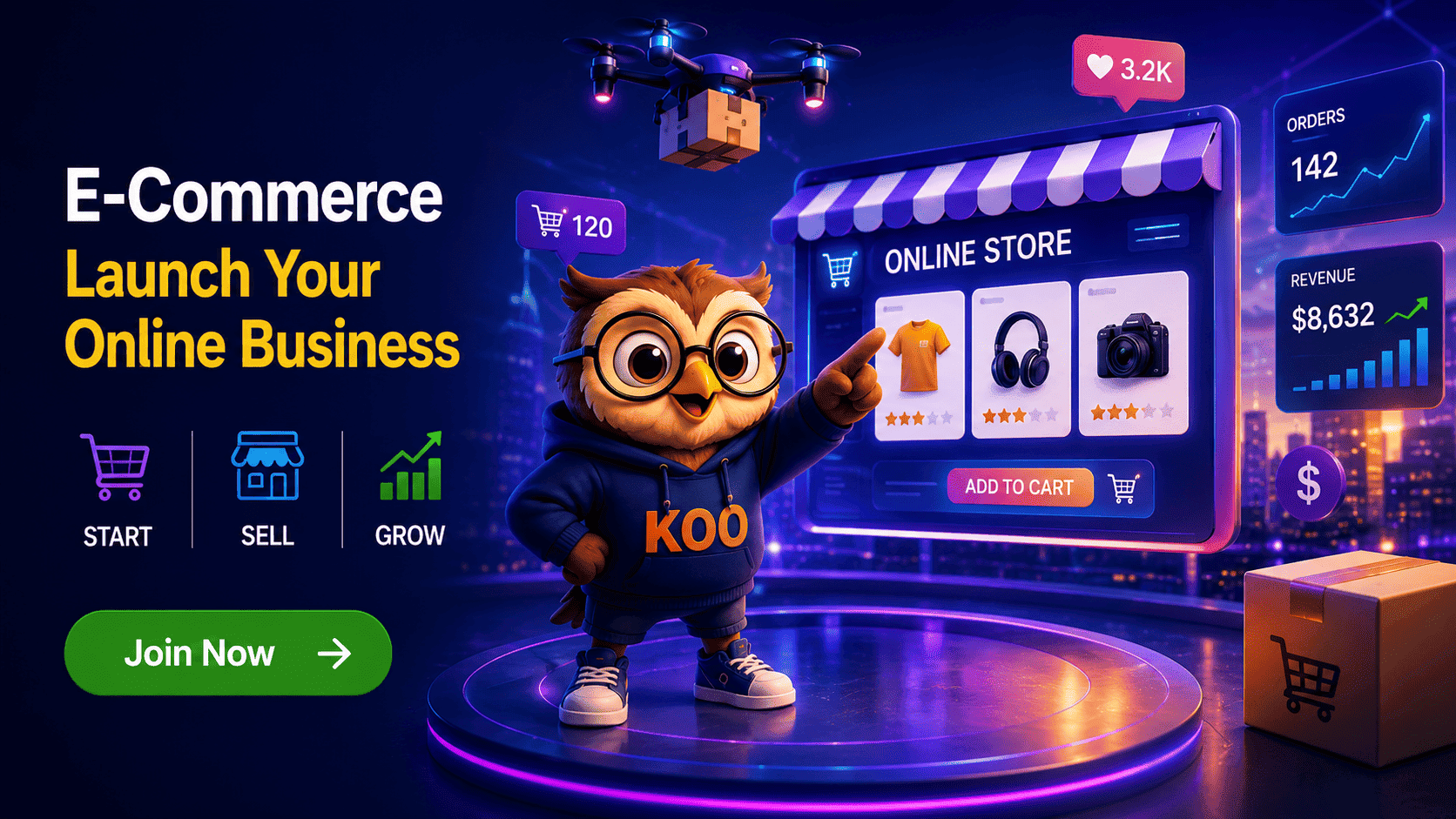 E-Commerce & Online Business Launch Program