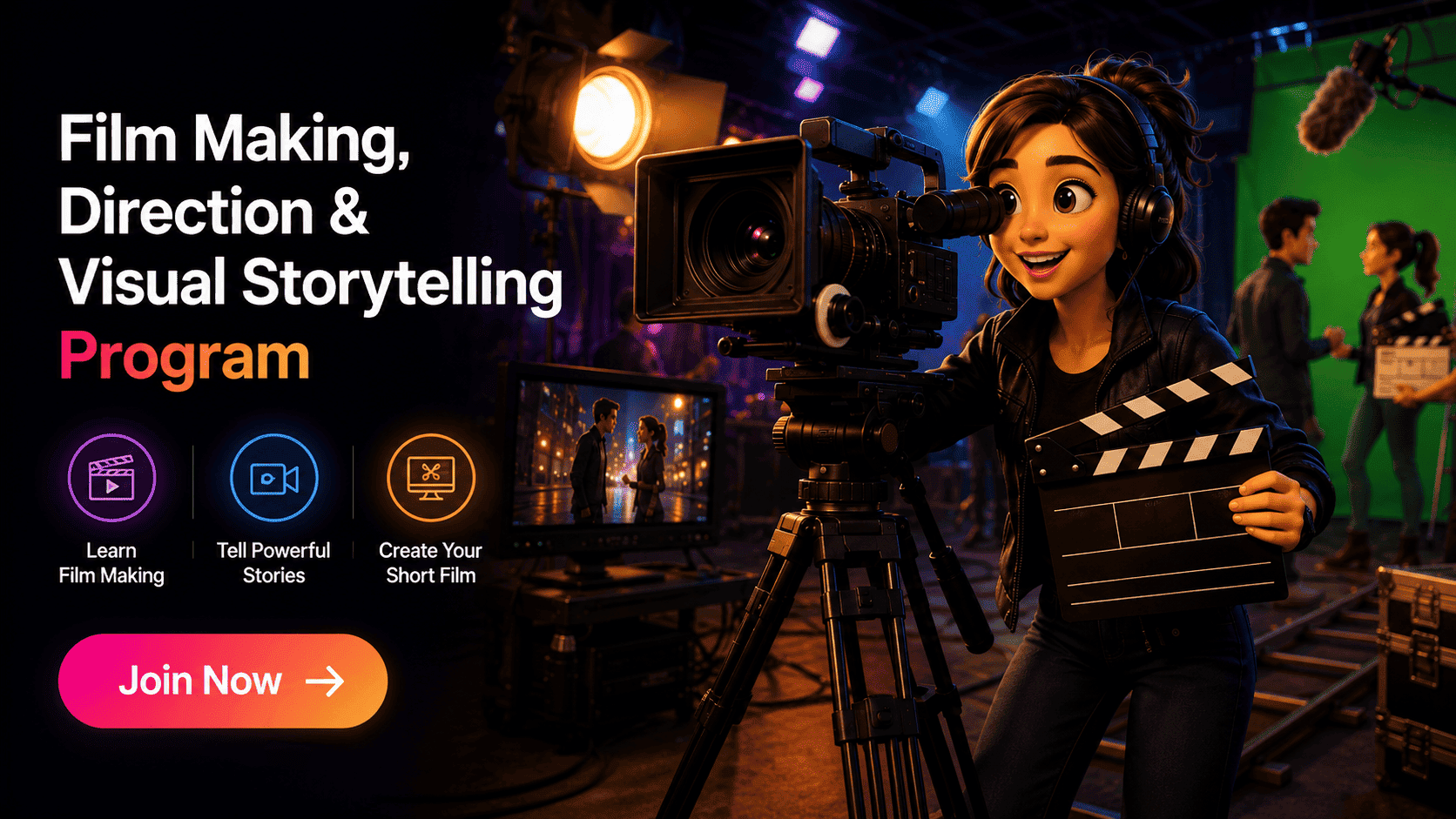Film Making, Direction & Visual Storytelling Program