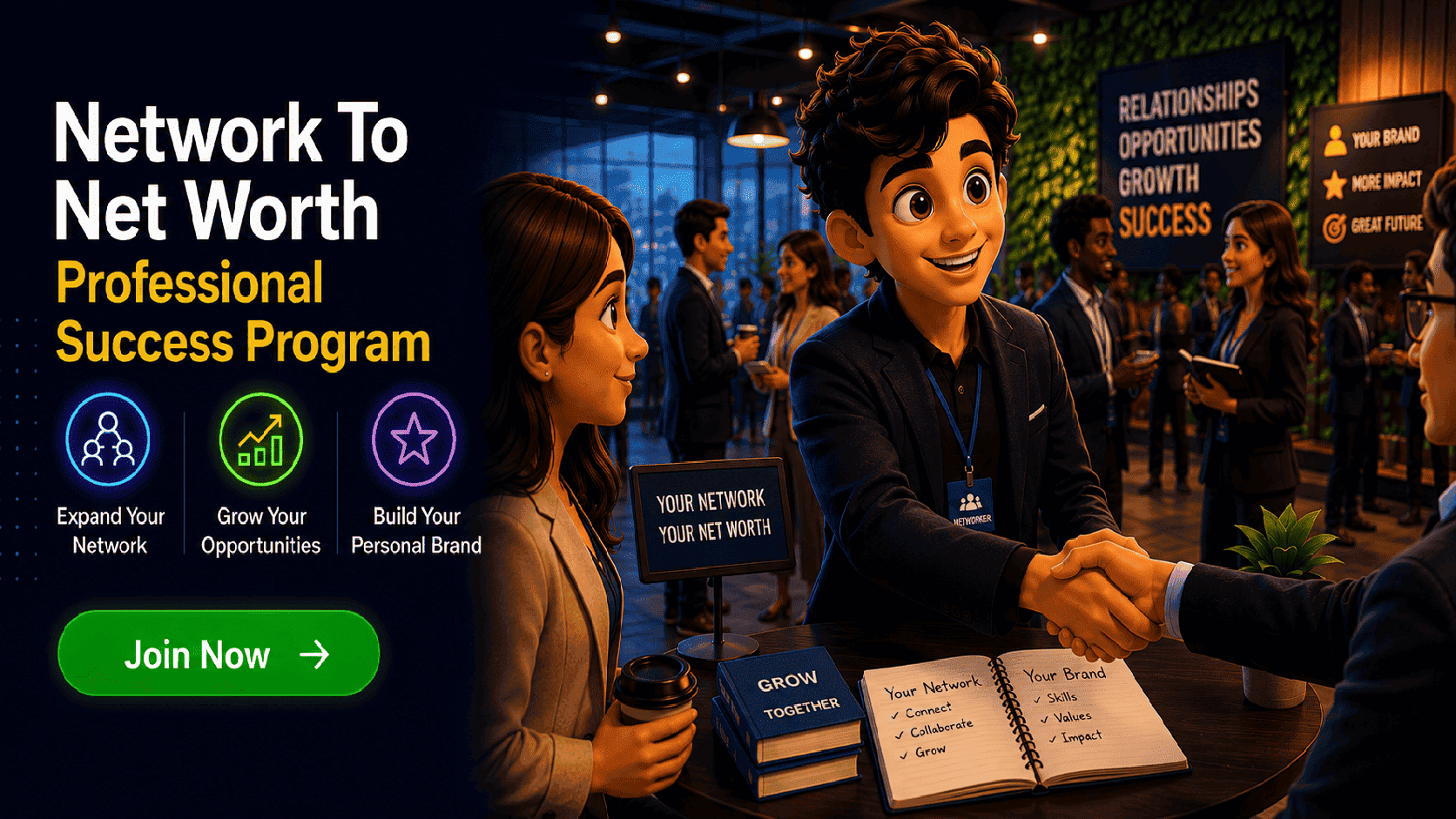 Network To Net Worth Professional Success Program