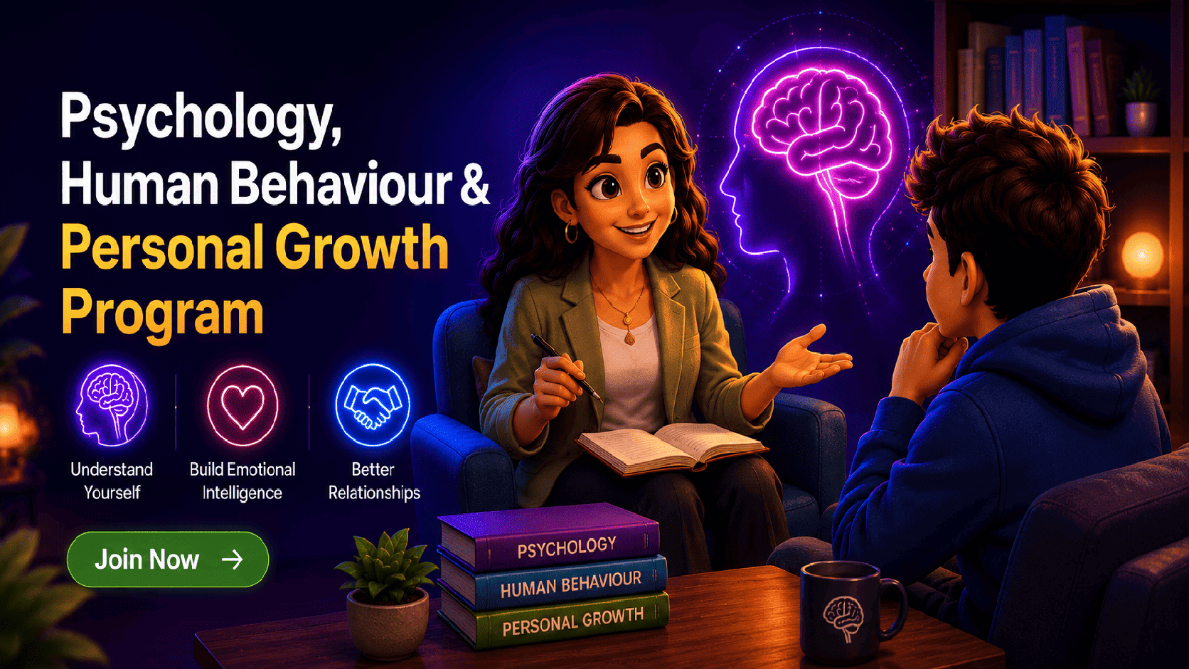 Psychology, Human Behaviour & Personal Growth Program