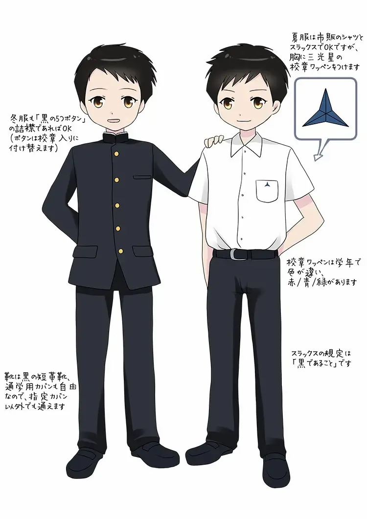 制服図鑑〜男子校〜｜中学図鑑編集部｜【中学図鑑 | ラコモ】