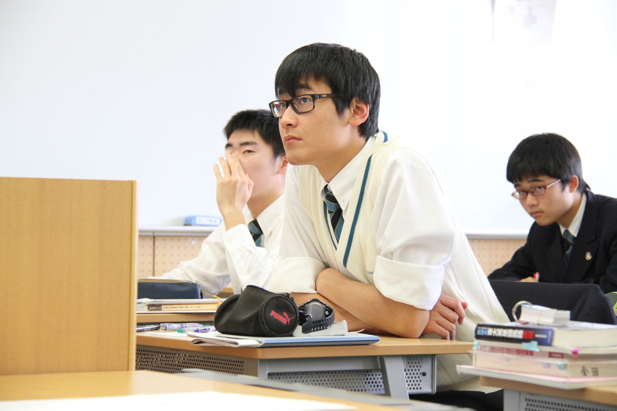  海陽中等教育学校の習熟度別授業1