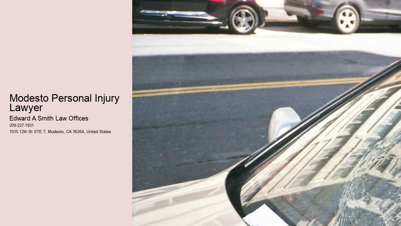 Modesto Personal Injury Lawyer