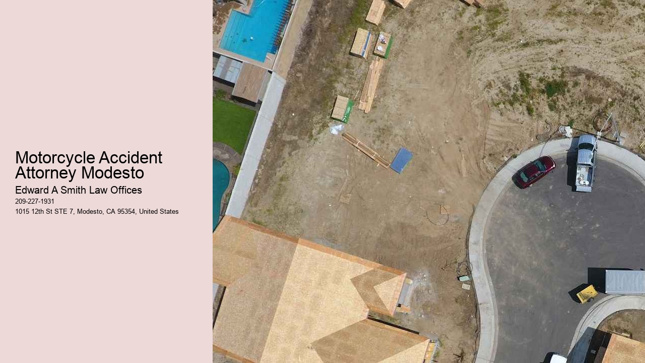 Motorcycle Accident Attorney Modesto