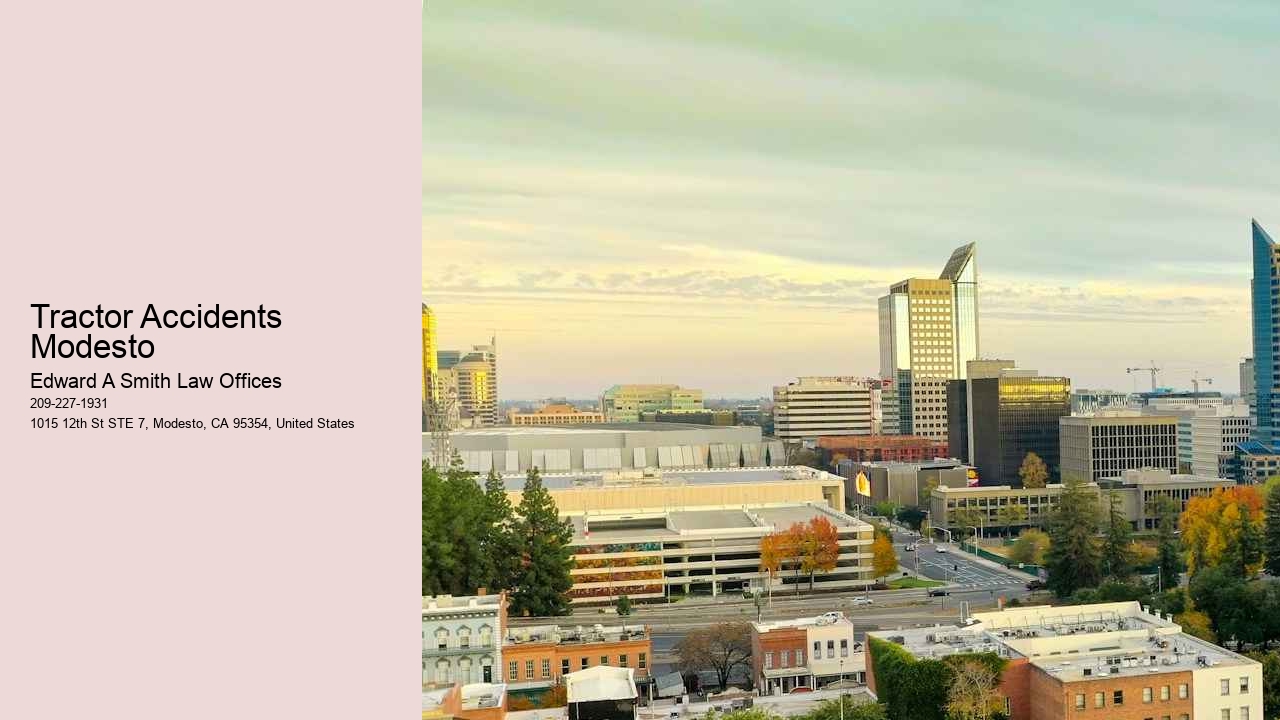 Tractor Accidents Modesto