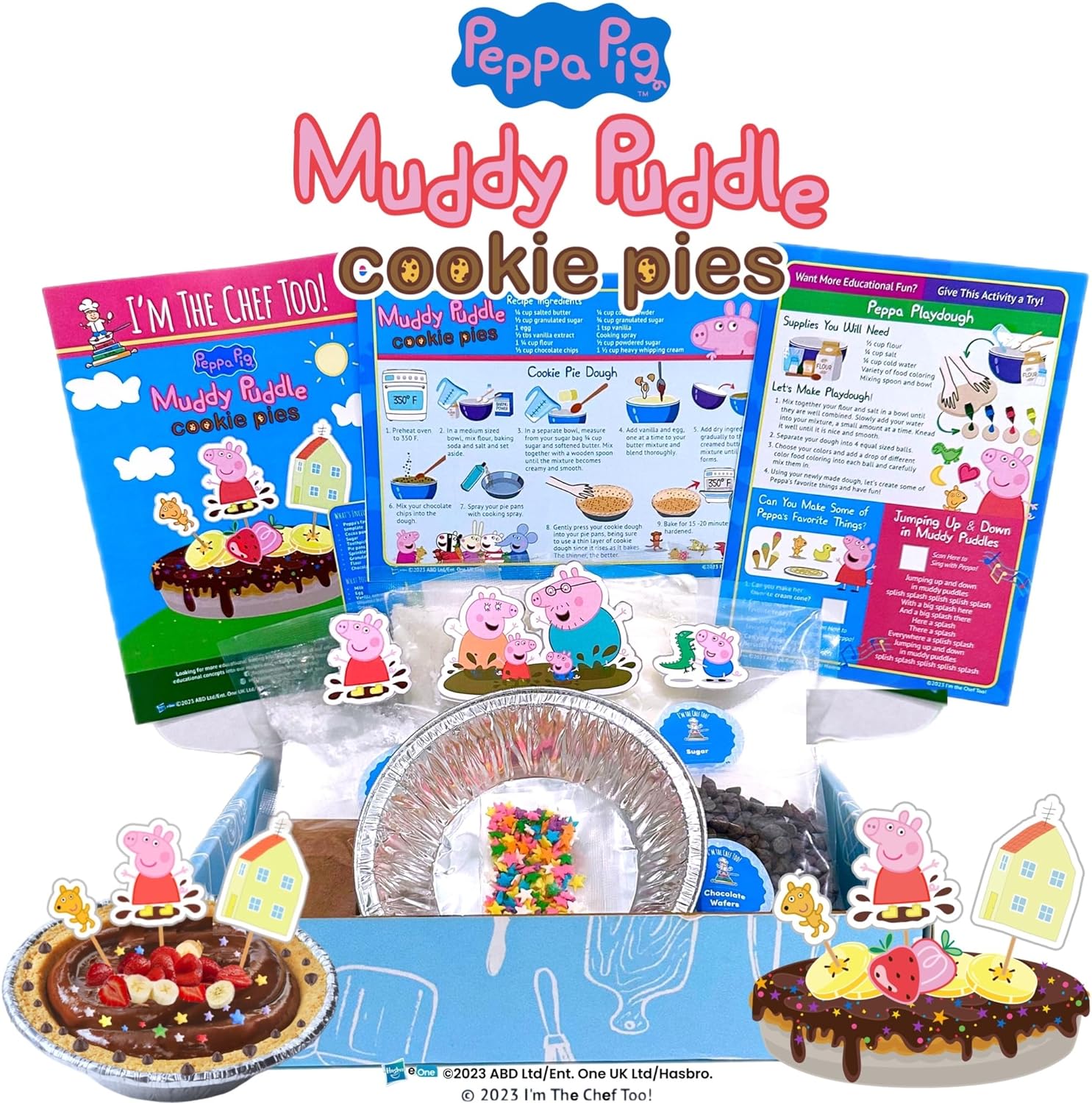 GirlZone Little Baker's Bakery Set, All You Need in One 40pc Kids Baking Set with Baking Utensils for Kids, Apron and Recipes to Make Yummy Baked