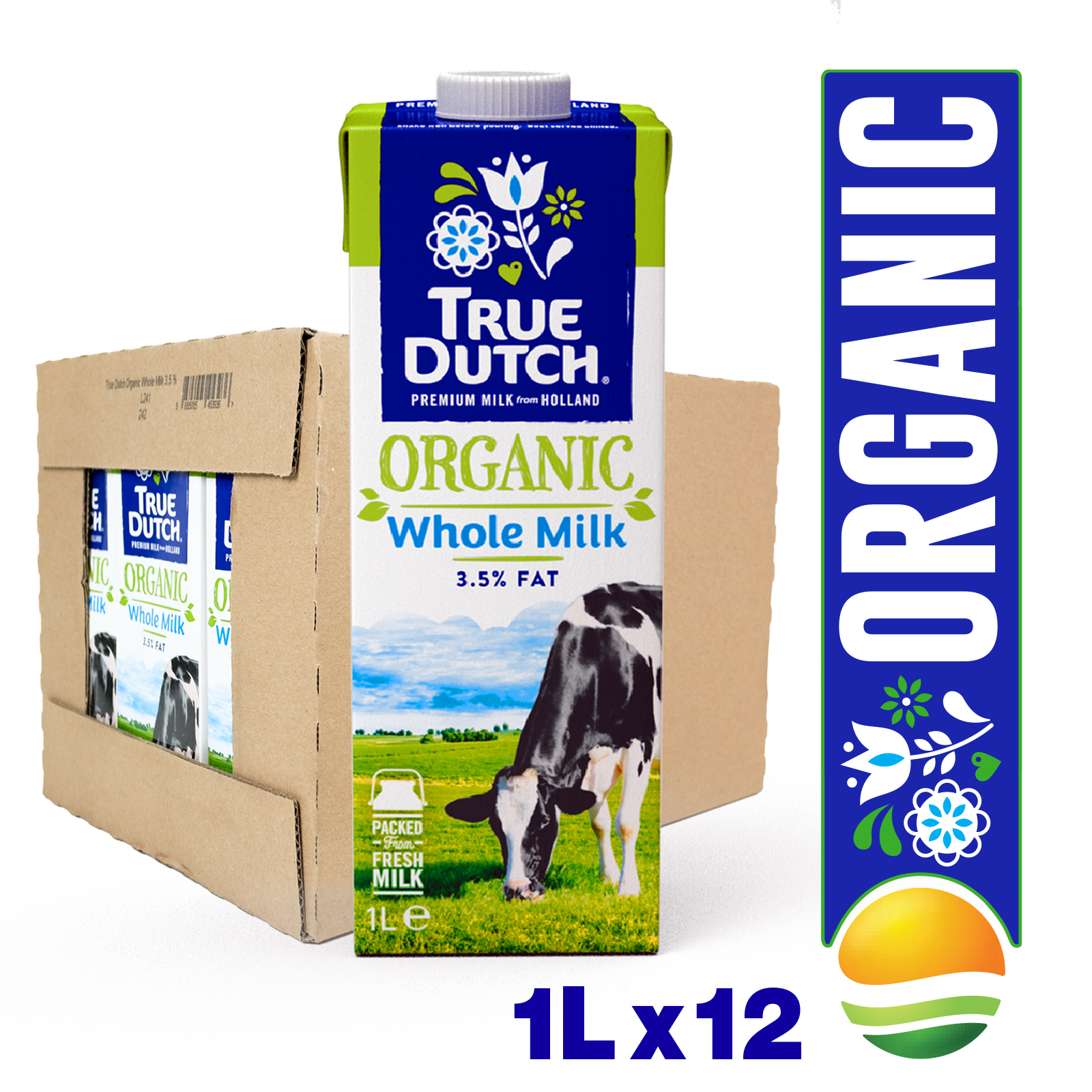 True Dutch Organic Whole Milk