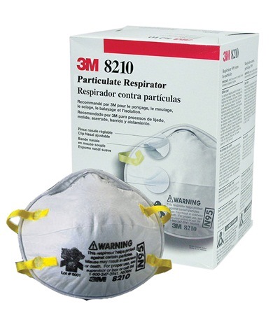 3m N95 Respirator Mask 8210 (20 Pieces/box) Singapore - Eezee