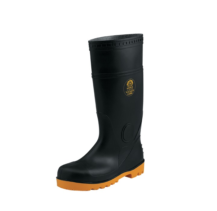 Kings Pvc Boot W/toecap KV20X Black 