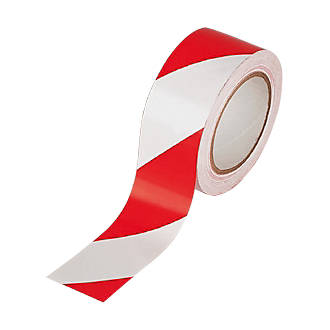 Red Wheel Warning Tape 1 Carton/ 32 Pcs 