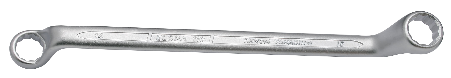 Elora 110A-7/16x1/2 Elora Double-Ended Ring Spanner Inch - Eezee